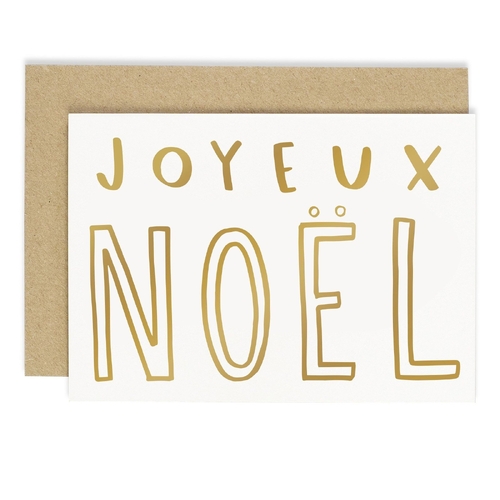 Joyeux Noel Card.