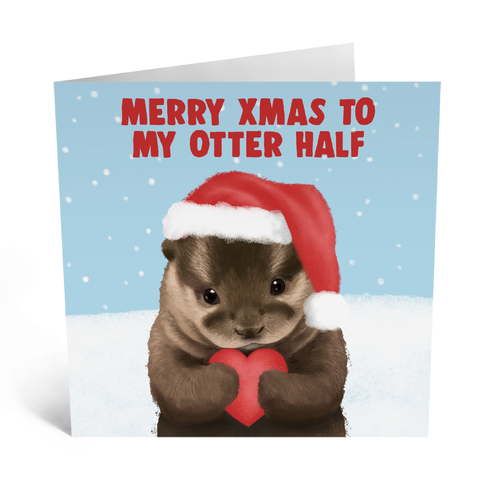 Merry Xmas Otter Half.