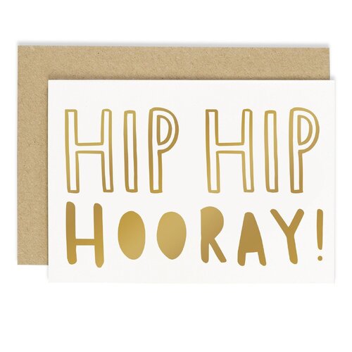Hip Hip Hooray Card