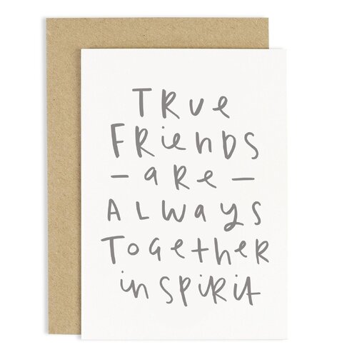 True Friends Card.