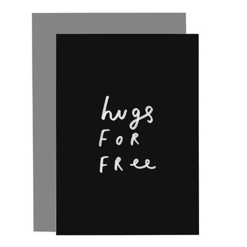 Hugs For Free Card.