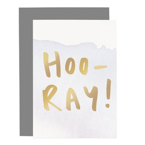 Hoo-Ray - Ombre Card.