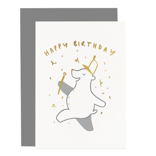 Childs Bear Birthday Card
