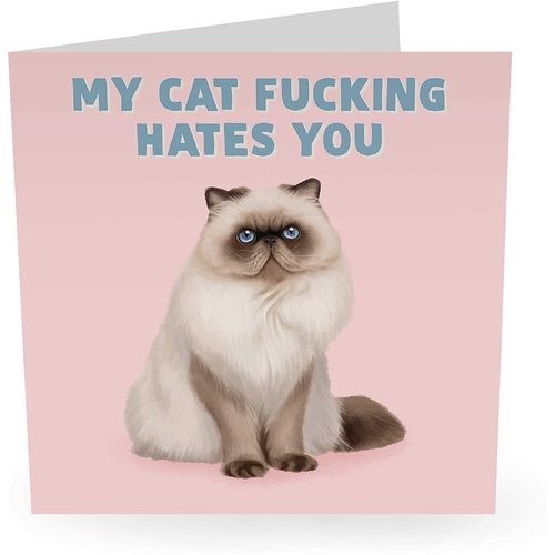 My Cat Fucking Hates You