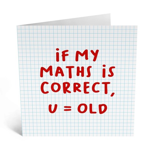 IF MY MATHS IS CORRECT