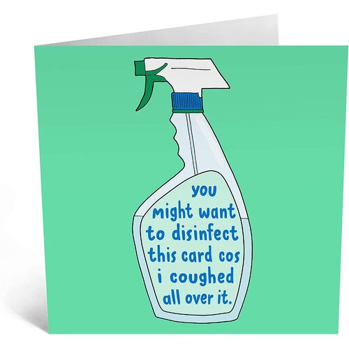 DISINFECT THIS CARD