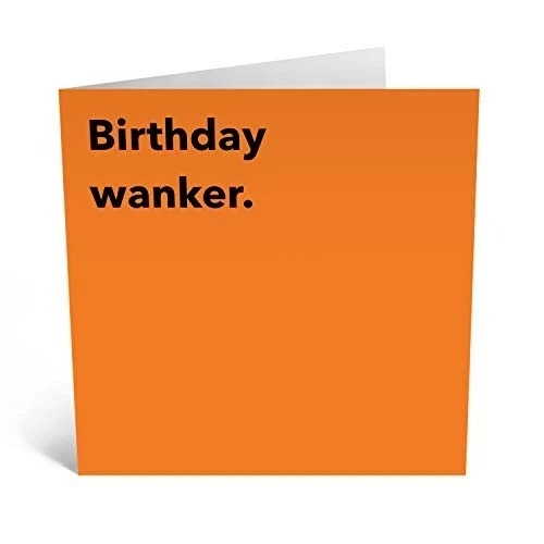 Birthday Wanker