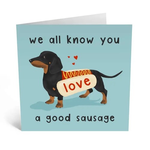 A Good Sausage Card