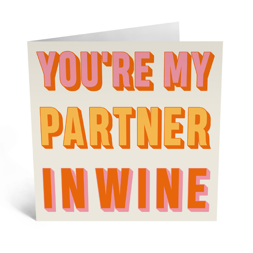 Partner in Wine .