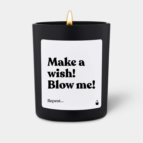Make a wish! Blow me! - Woody