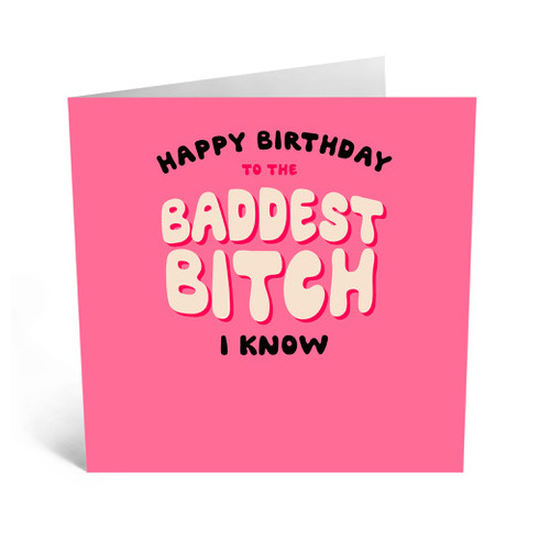 Baddest Bitch Birthday