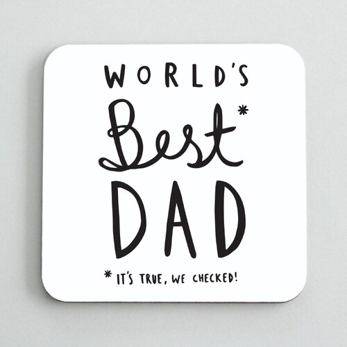 World's Best Dad Coaster