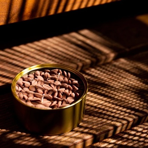 Coffee Beans Scented Soy Candle Can