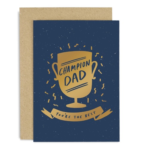 Champion Dad Copper Card
