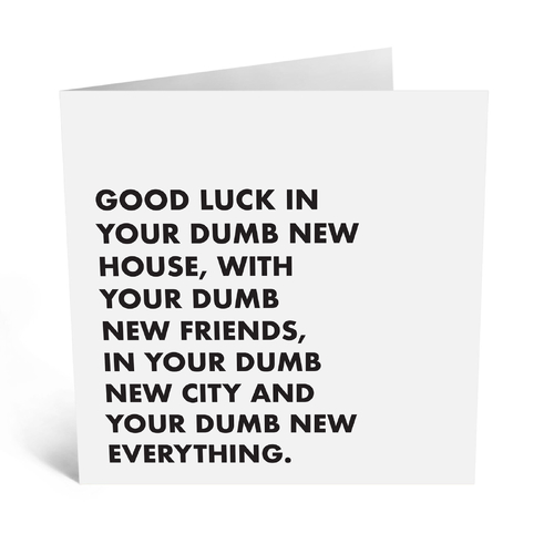 Dumb New House