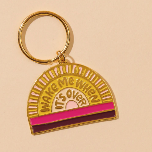 Wake Me Keychain