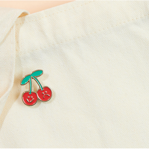 Cherry Enamel Pin