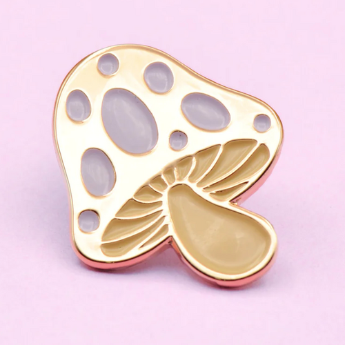 Mushroom Enamel Pin