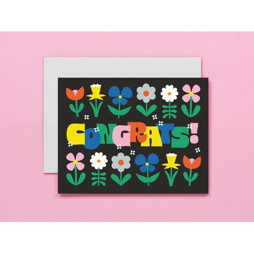 Celebration Garden Congrats Card