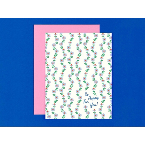 So Happy For You Greeting Card