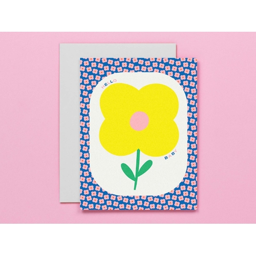 Flower Baby Card