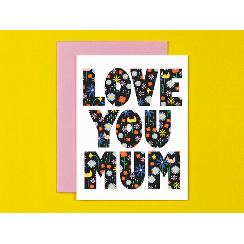 Mum Type Greeting Card