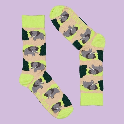 Ladies' Bushveld Elephant socks