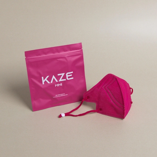 Mini Individual Series Face Masks - Fuchsia 10 Pack