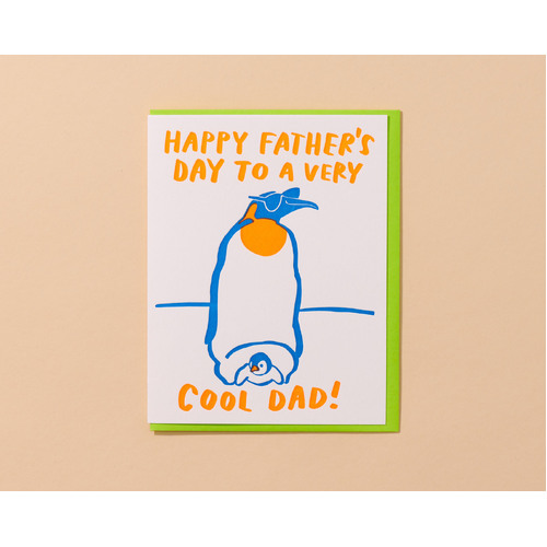Cool Dad Letterpress Card