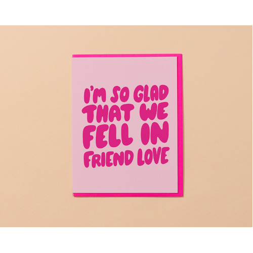 Friend Love card