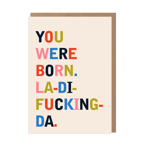 You Were Born Birthday NEW