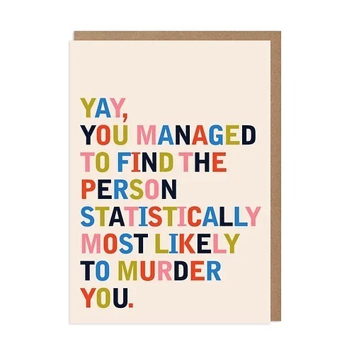 Statistically Card