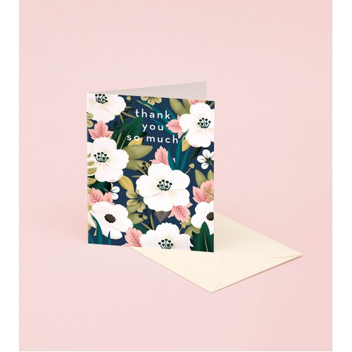 Wildflower Thank You Card