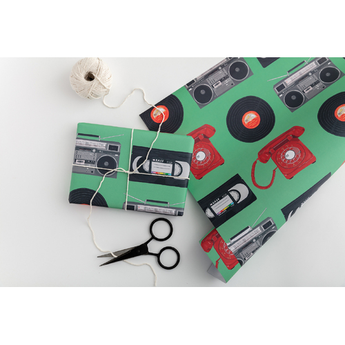 Boombox and Co (small) wrap - single sheet