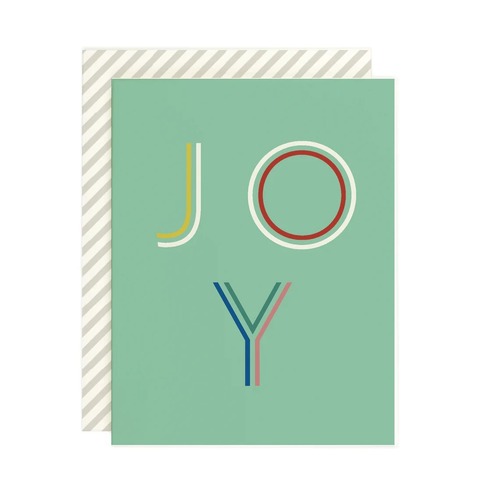 J-O-Y Lettered 