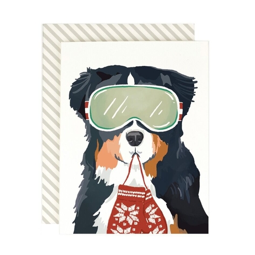 Bernese Ski Dog Holiday NEW