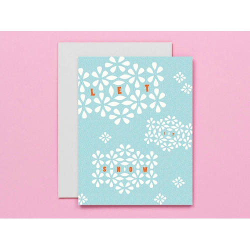 Let it Snow Greeting Card