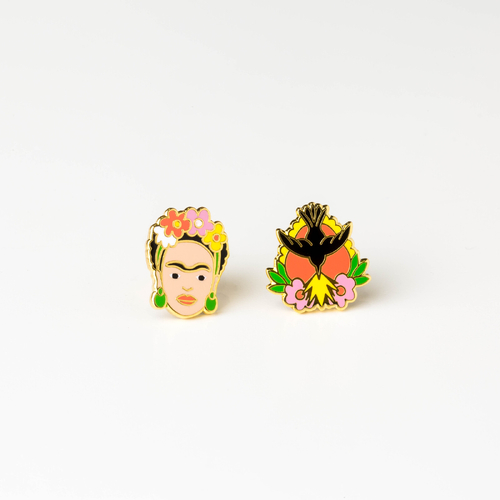 Frida Kahlo Milagro Earrings