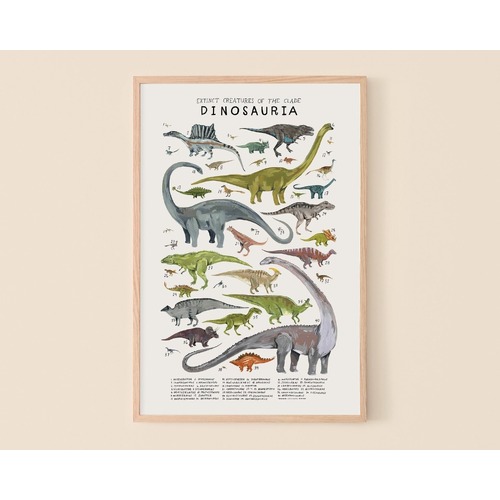 Dinosauria Print