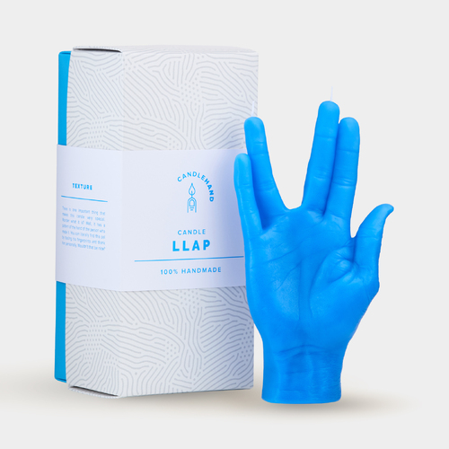 LLAP Candle Hand - Blue