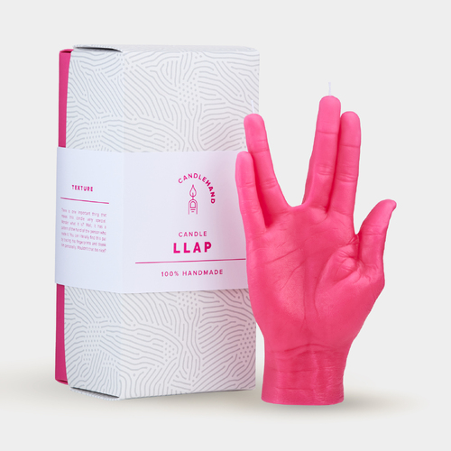 LLAP Candle Hand - Pink