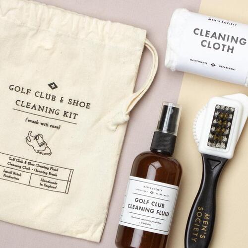 Golf Club and Shoe Cleaning Kit.