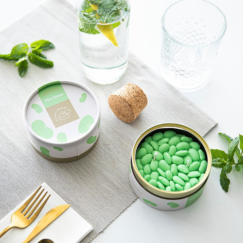 Mint Beans Scented Soy Candle Can