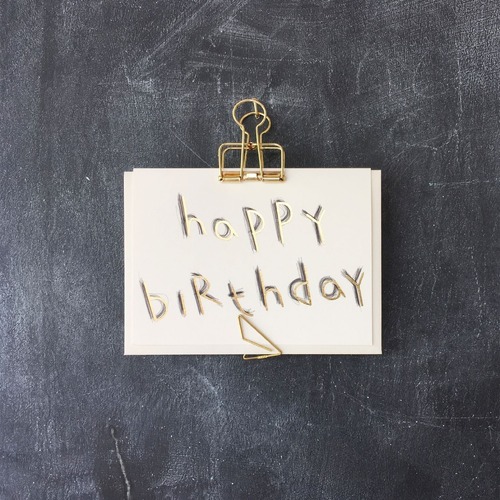 Happy Birthday small card
