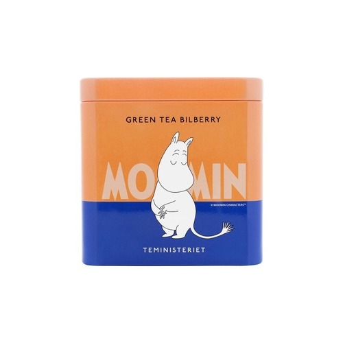 Moomin Green Tea Bilberry Tin