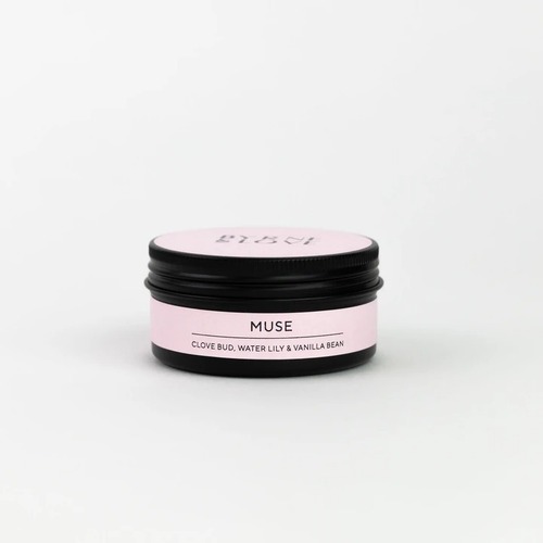 Muse Travel Candle - Clove Bud & Waterlily 
