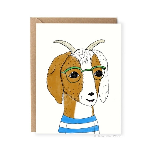 Goat with Glasses