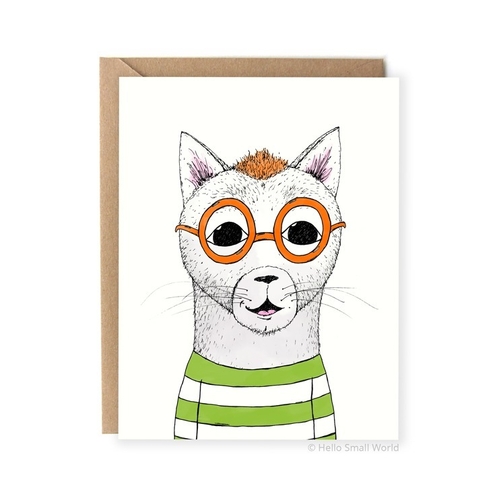 Cat with Glasses