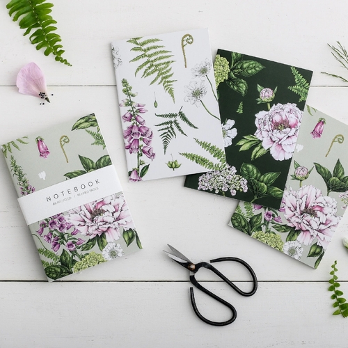 A6 Notebook Set - Summer Graden