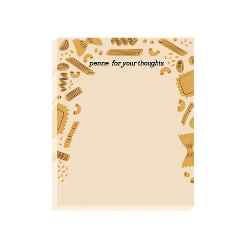 Penne Pasta Notepad